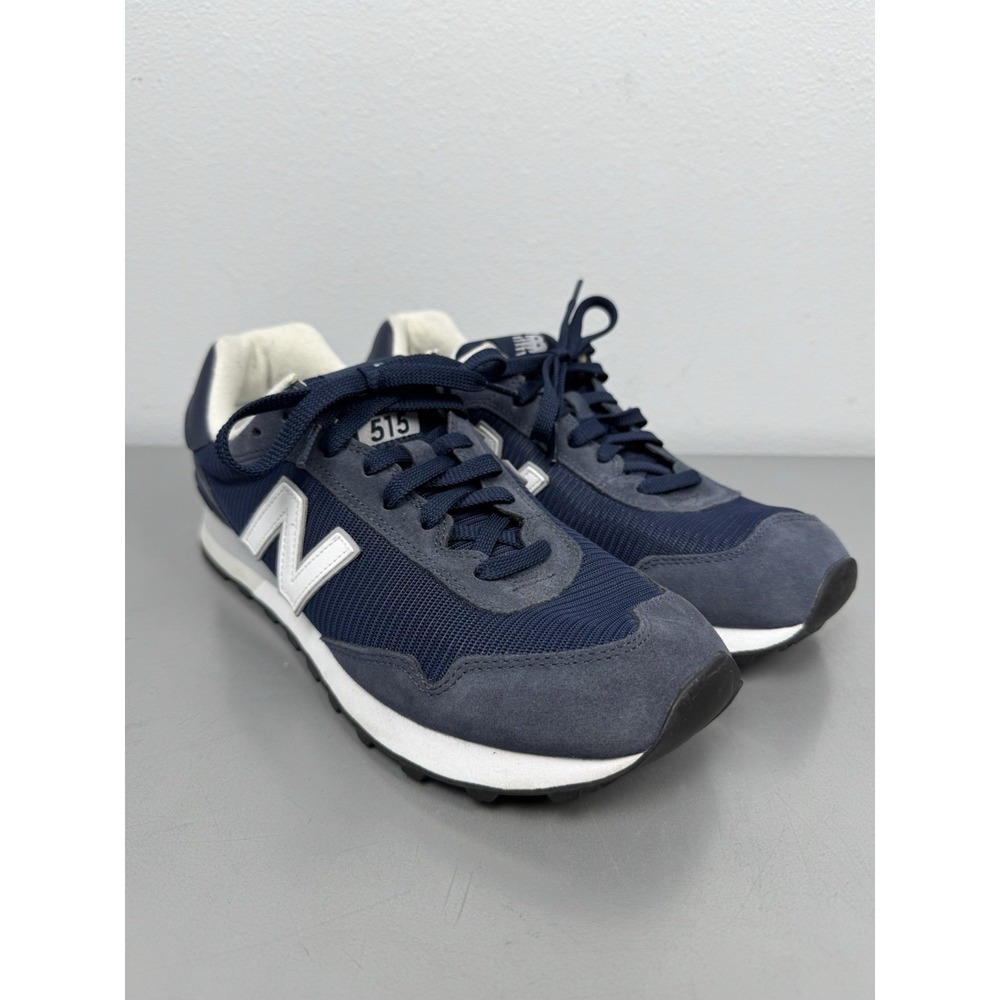 New Balance 515 Shoes Mens 10.5 Blue Suede Classic Sneakers Atheltic ML515RSB